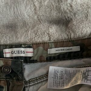 Guess Camouflage Cargo Pants